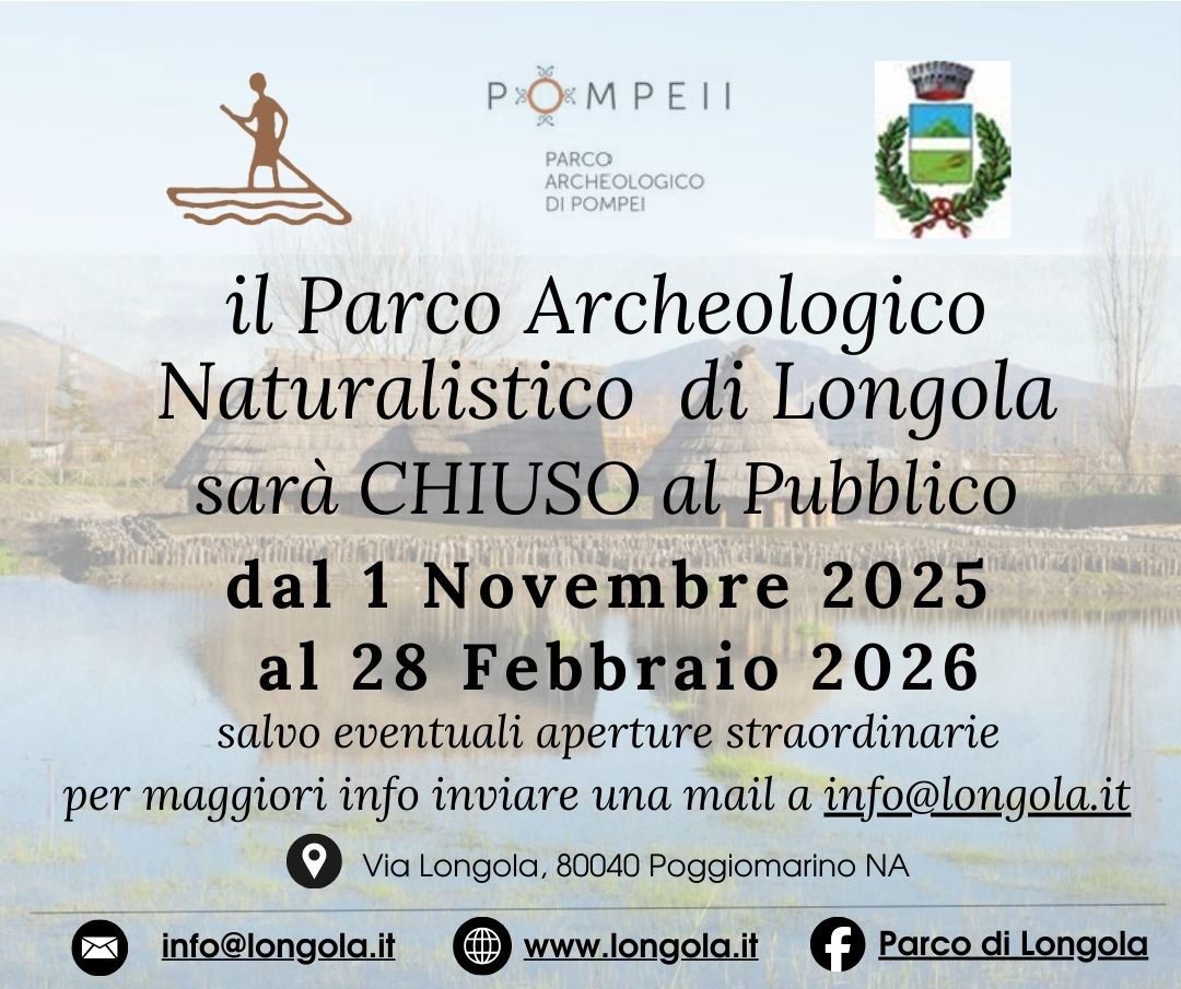 Parco Archeologico di Longola - dal 1 Novembre 2025 al 28 febbraio 2026
